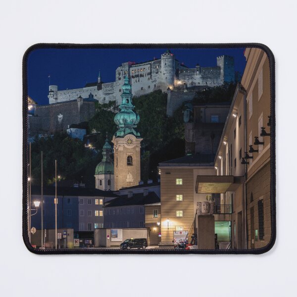 Item preview, Salzburg Old Town at Night designed and sold by WorldScenery.