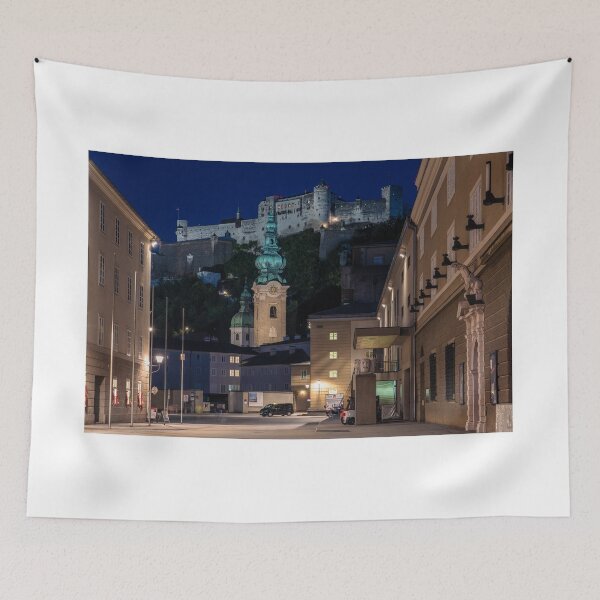 Item preview, Salzburg Old Town at Night designed and sold by WorldScenery.