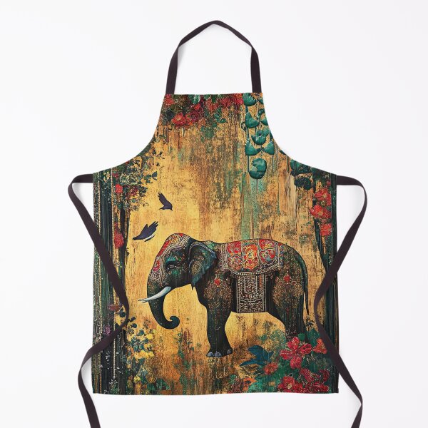 Item preview, Ornate Pachyderm Protector designed and sold by Retro Type.