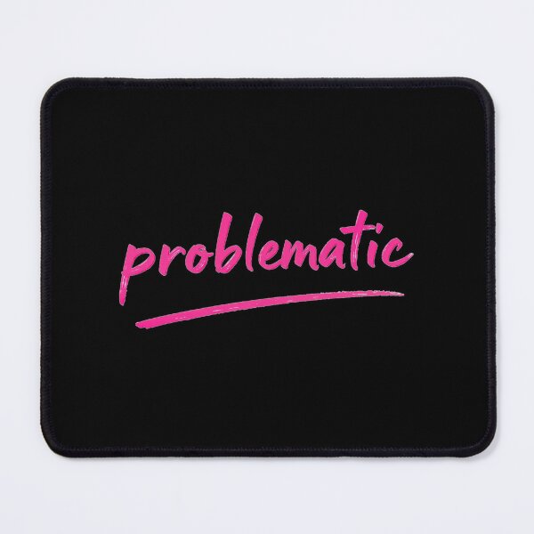 Item preview, Problematic, Pink Lipstick Font, Bad Girl designed and sold by Burn-Ego.