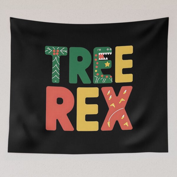 Item preview, Tree Rex Dinosaur Christmas Pun designed and sold by DomTeesHaven.