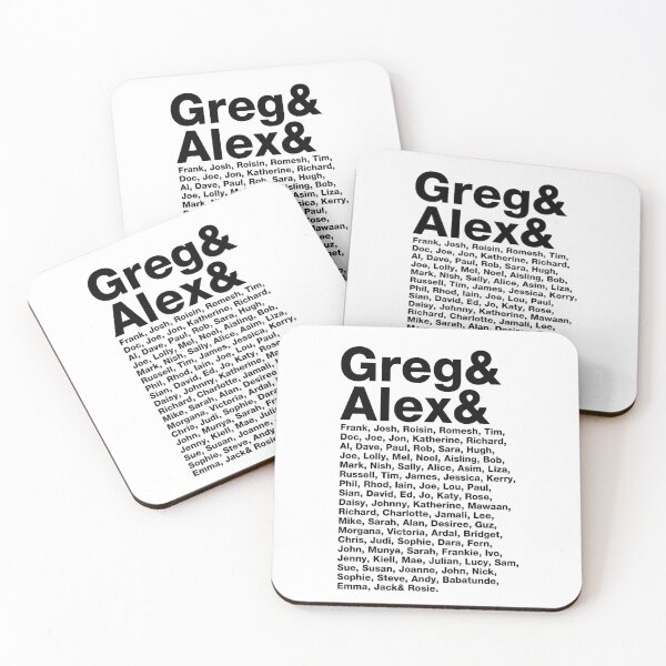 Item preview, Taskmaster Contestants - Greg& Alex&...  designed and sold by Jook.