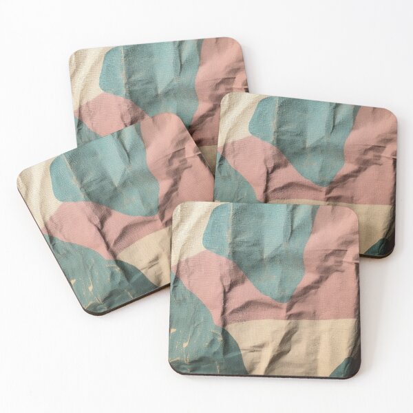 Item preview, Abstract fabric design with colorful patterns designed and sold by brandway.