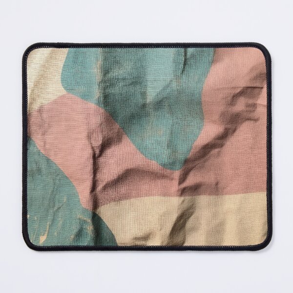 Item preview, Abstract fabric design with colorful patterns designed and sold by brandway.