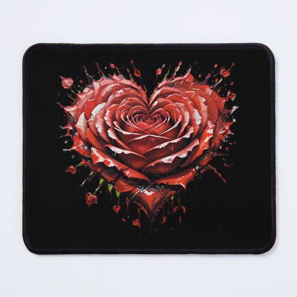 Item preview, heart shaped rose designed and sold by SanchillShop.