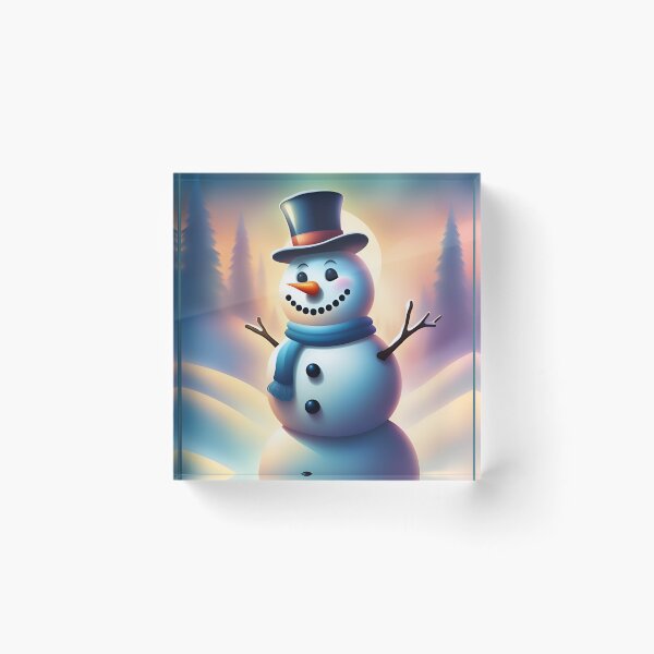 Item preview, Happy wintery snowman designed and sold by Purr95.