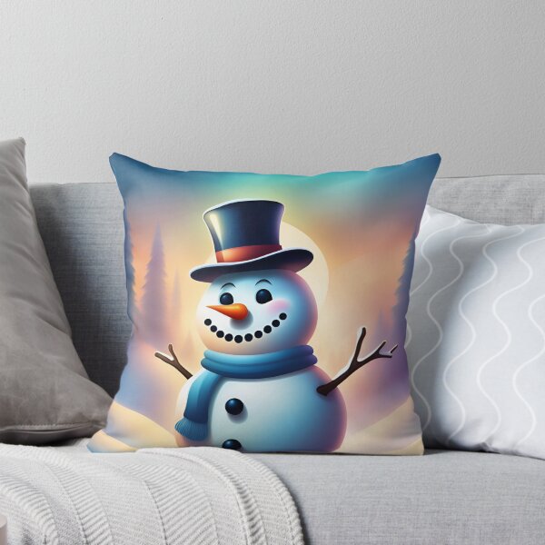 Item preview, Happy wintery snowman designed and sold by Purr95.