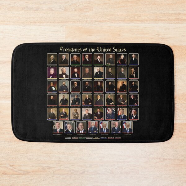 Item preview, 47 Presidents of the United States List (Updated - including Trump) designed and sold by Giacob.