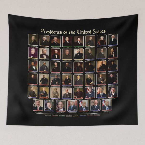 Item preview, 47 Presidents of the United States List (Updated - including Trump) designed and sold by Giacob.