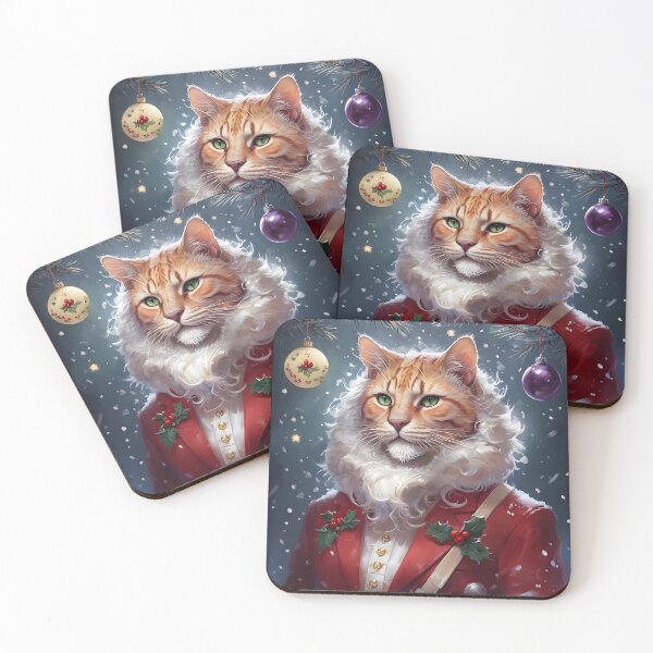 Item preview, Christmas Cat designed and sold by Jambonfromage.