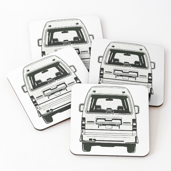 Item preview, Outline of a Japanese Kei Van, Dias Van, JDM Tiny Van designed and sold by mmmkei.