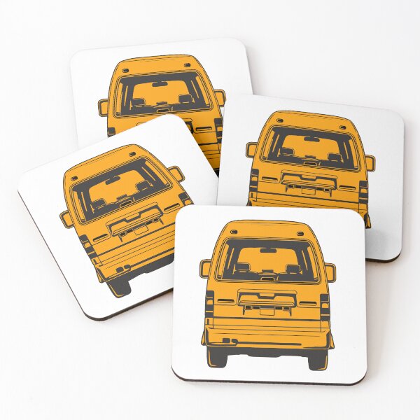 Item preview, Outline of a Japanese Kei Van, Dias Van, JDM Tiny Van, retro JDM designed and sold by mmmkei.