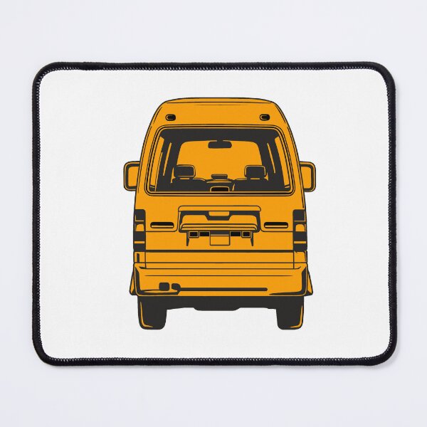 Item preview, Outline of a Japanese Kei Van, Dias Van, JDM Tiny Van, retro JDM designed and sold by mmmkei.