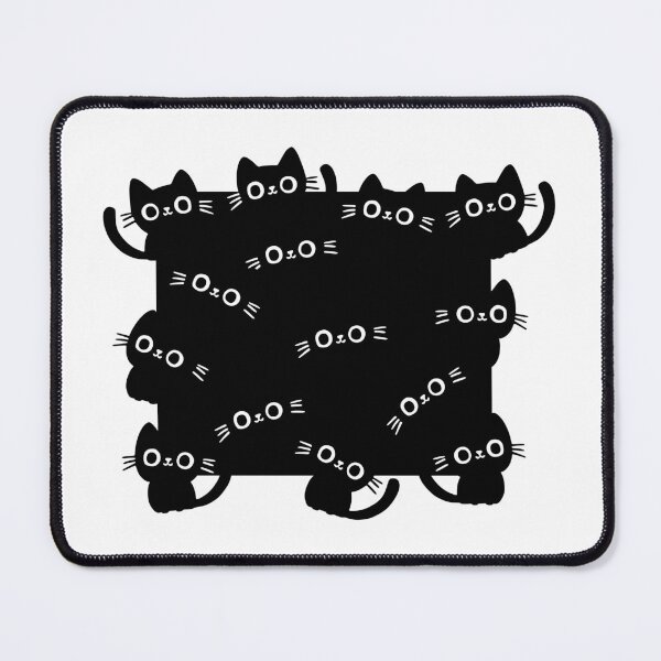 Item preview, Curious Black Cats, Unique designed and sold by villacreativa.