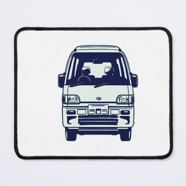 Item preview, Outline of a Japanese Kei Van, Dias Van, JDM Tiny Van, retro JDM designed and sold by mmmkei.