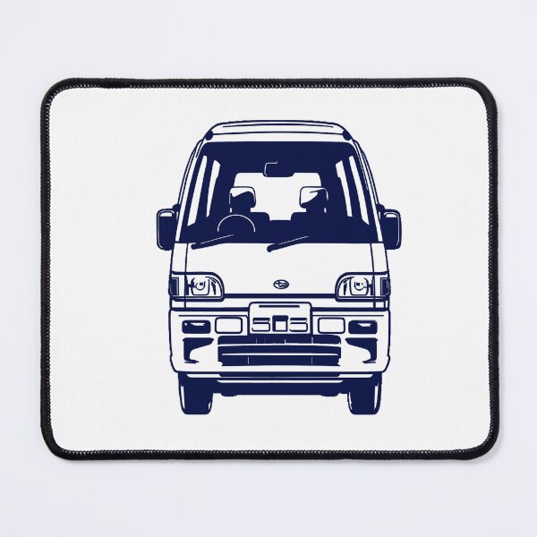 Item preview, Outline of a Japanese Kei Van, Dias Van, JDM Tiny Van, retro JDM designed and sold by mmmkei.