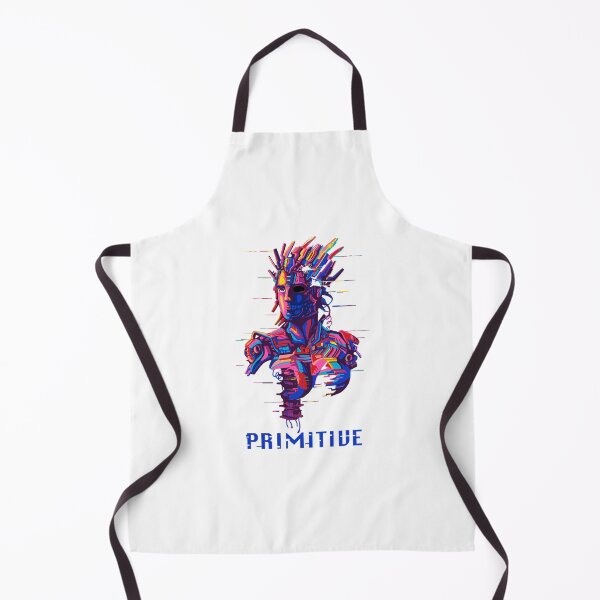 Item preview, Primitive techno girl designed and sold by Paintbase.