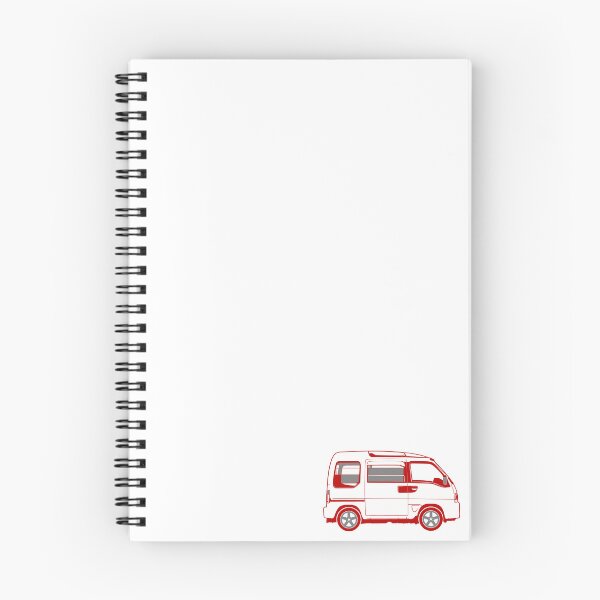 Item preview, Outline of a Japanese Kei Van, Dias Van, JDM Tiny Van, retro JDM designed and sold by mmmkei.