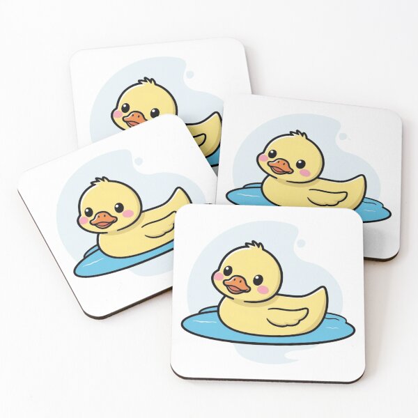 Item preview, Cute Little Duck Swimming designed and sold by mancikart.