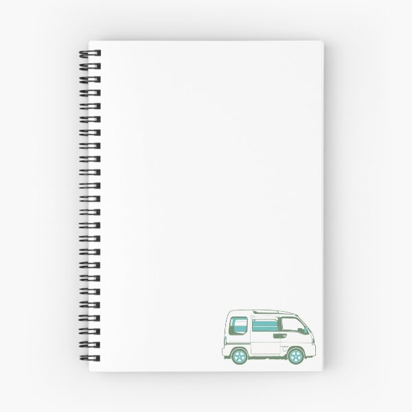 Item preview, Outline of a Japanese Kei Van, Dias Van, JDM Tiny Van, retro JDM designed and sold by mmmkei.