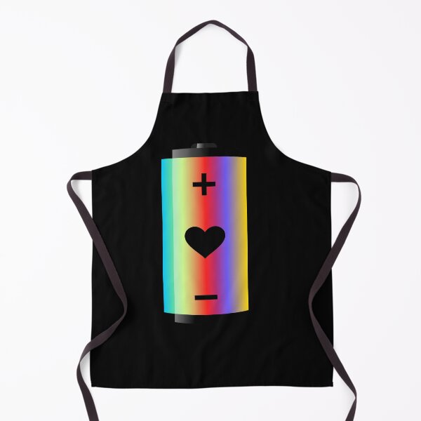 Item preview, Rainbow heart battery designed and sold by Monddesign333.