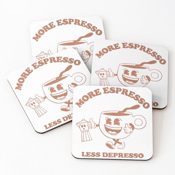 Item preview, More Espresso Less Depresso  designed and sold by fukudesign.