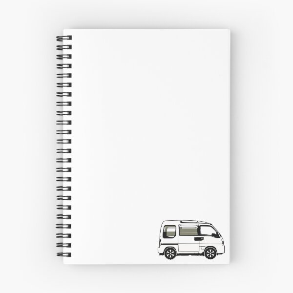 Item preview, Outline of a Japanese Kei Van, Dias Van, JDM Tiny Van, retro JDM designed and sold by mmmkei.