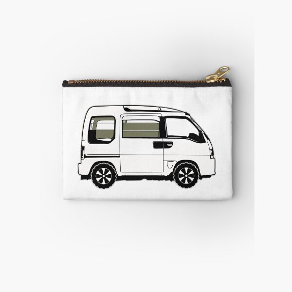 Item preview, Outline of a Japanese Kei Van, Dias Van, JDM Tiny Van, retro JDM designed and sold by mmmkei.
