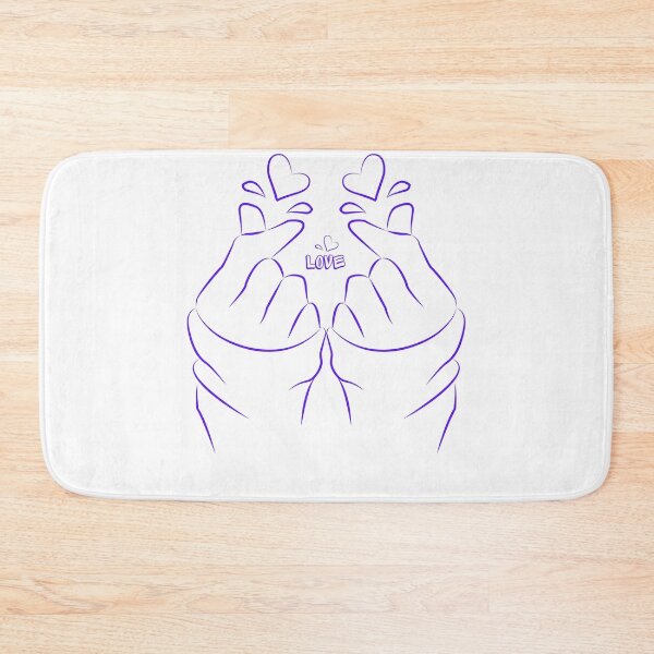 Item preview, cute finger heart designed and sold by perfect  world.