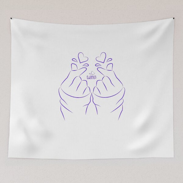 Item preview, cute finger heart designed and sold by perfect  world.