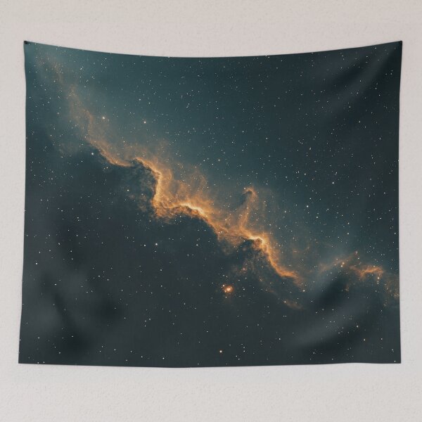 Item preview, Stunning view of a nebula glowing in space designed and sold by brandway.