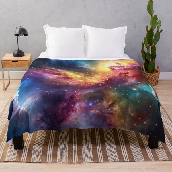 Item preview, Nebula filled with vibrant colors in space designed and sold by brandway.