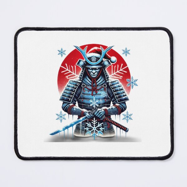 Item preview, Winter Samurai - Festive Warrior Christmas Design designed and sold by HopeLoom.