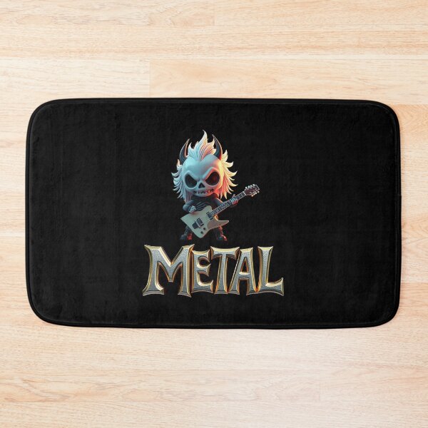Item preview, Metal Guy, Heavy Music, Kawaii Design designed and sold by Burn-Ego.