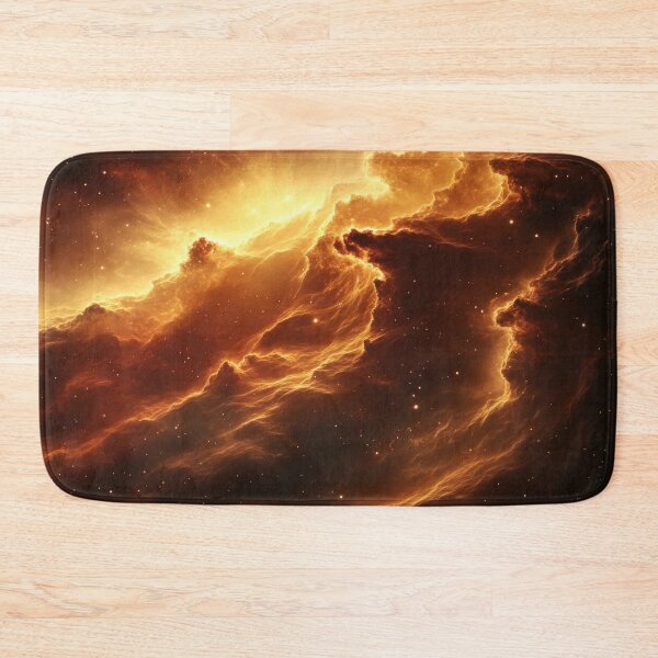 Item preview, Celestial cloud of fiery colors in space designed and sold by brandway.