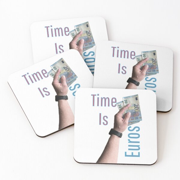 Item preview, Time is Euros (new) designed and sold by AmkonyDesign.