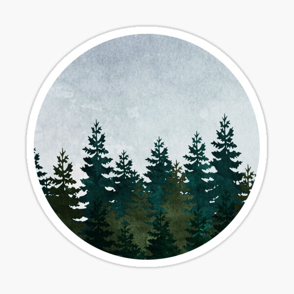 Evergreen Sticker