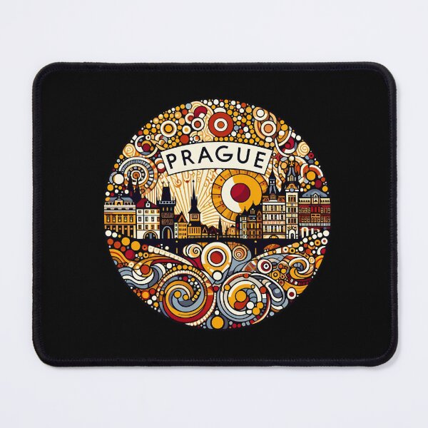Item preview, Prague – Minimalist Cubic Art Celebrating the City of a Hundred Spires designed and sold by OzzFrequency.