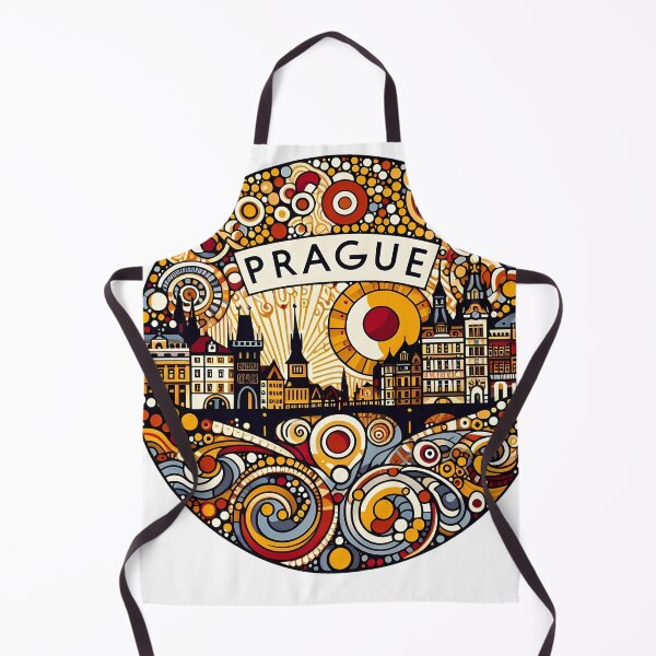 Item preview, Prague – Minimalist Cubic Art Celebrating the City of a Hundred Spires designed and sold by OzzFrequency.