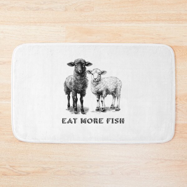 Item preview, EAT MORE FISH designed and sold by xposedbydesign.