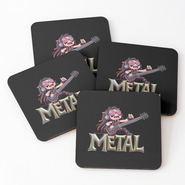 Item preview, Kawaii Metal Guy, Heavy Music, Anime Design designed and sold by Burn-Ego.