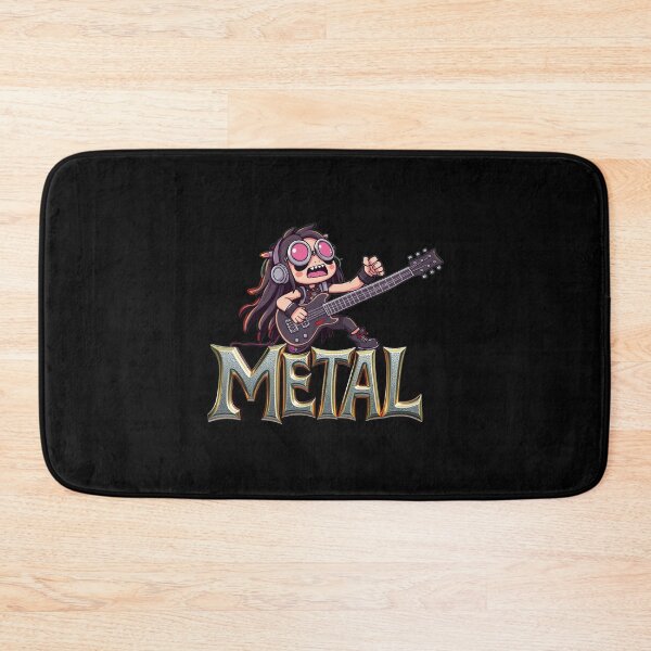 Item preview, Kawaii Metal Guy, Heavy Music, Anime Design designed and sold by Burn-Ego.