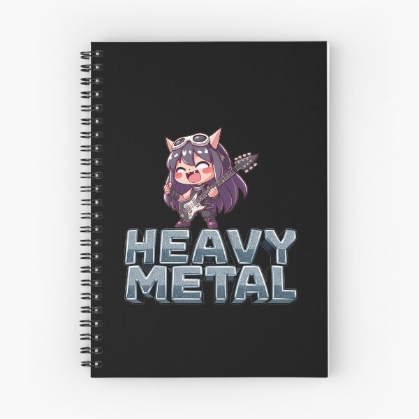 Item preview, Kawaii Metal, Heavy Music, Anime Cat Girl designed and sold by Burn-Ego.