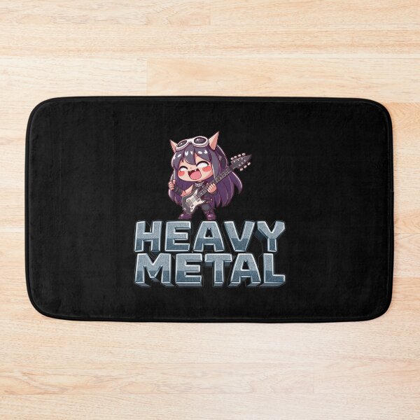 Item preview, Kawaii Metal, Heavy Music, Anime Cat Girl designed and sold by Burn-Ego.