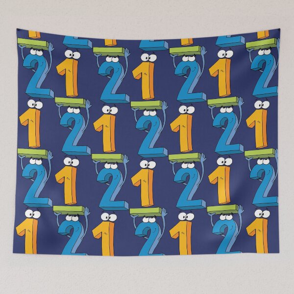 Item preview, fractions of one half where the two holds the one on the green line designed and sold by duxpavlic.