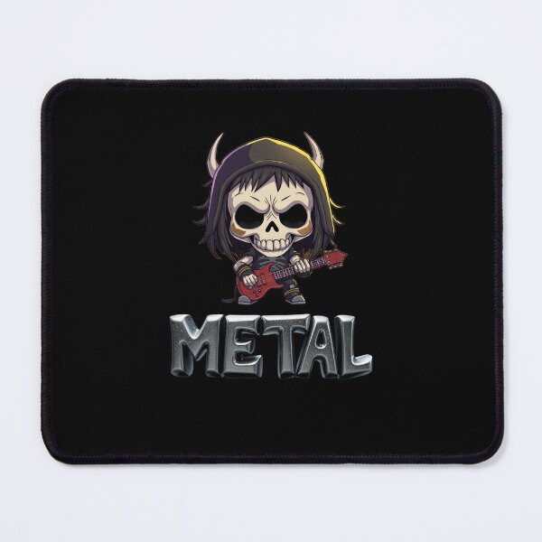 Item preview, Kawaii Metal, Heavy Music, Anime Skull Guy designed and sold by Burn-Ego.