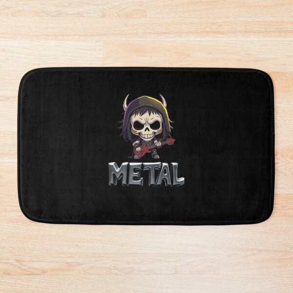 Item preview, Kawaii Metal, Heavy Music, Anime Skull Guy designed and sold by Burn-Ego.