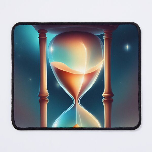Item preview, An hourglass on a desert sand designed and sold by Purr95.