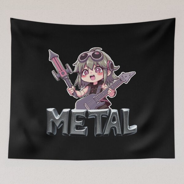 Item preview, Anime Metal, Heavy Music, Kawaii Sword Guy designed and sold by Burn-Ego.