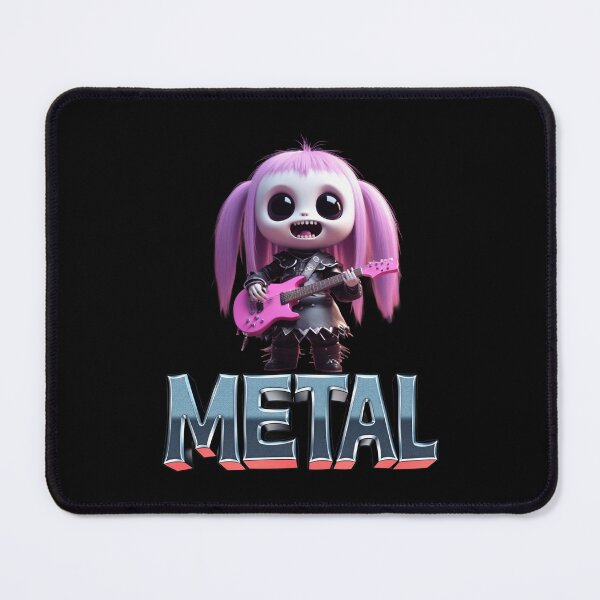 Item preview, Anime Girl Metal, Heavy Music, Kawaii designed and sold by Burn-Ego.